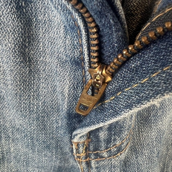 Levi’s Shorts 569 Men’s Size 36W Blue Denim Jean Loose Straight Stretch Jorts - Picture 10 of 16